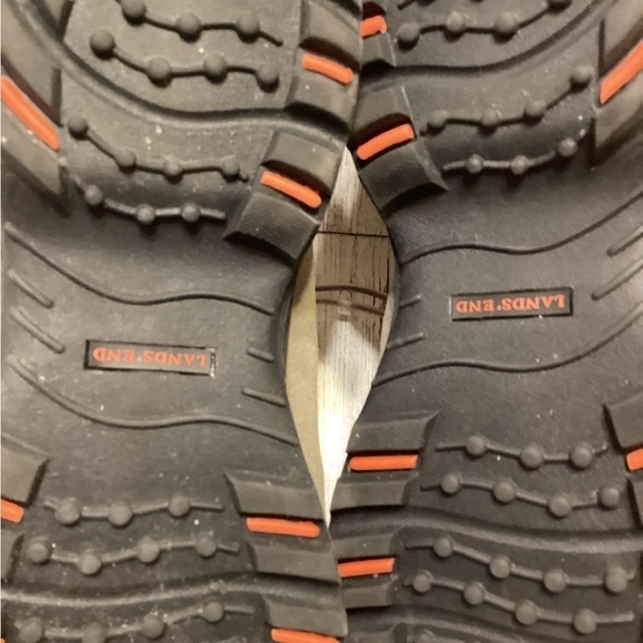 Lands End Suede Women’s Trail Hiking Boots Shoes Size 8 - Picture 8 of 9